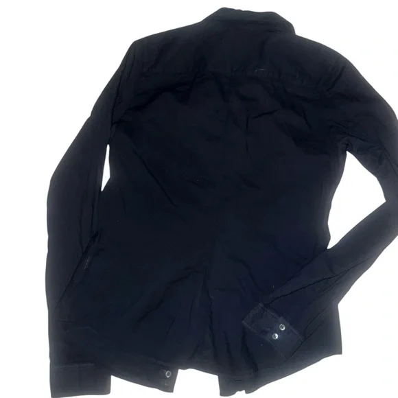 Vintage Standard James Perse Midnight Blue Button-Up Shirt - Picture 3 of 6